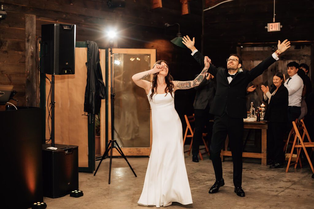 First dance for wedding at The Arnold House