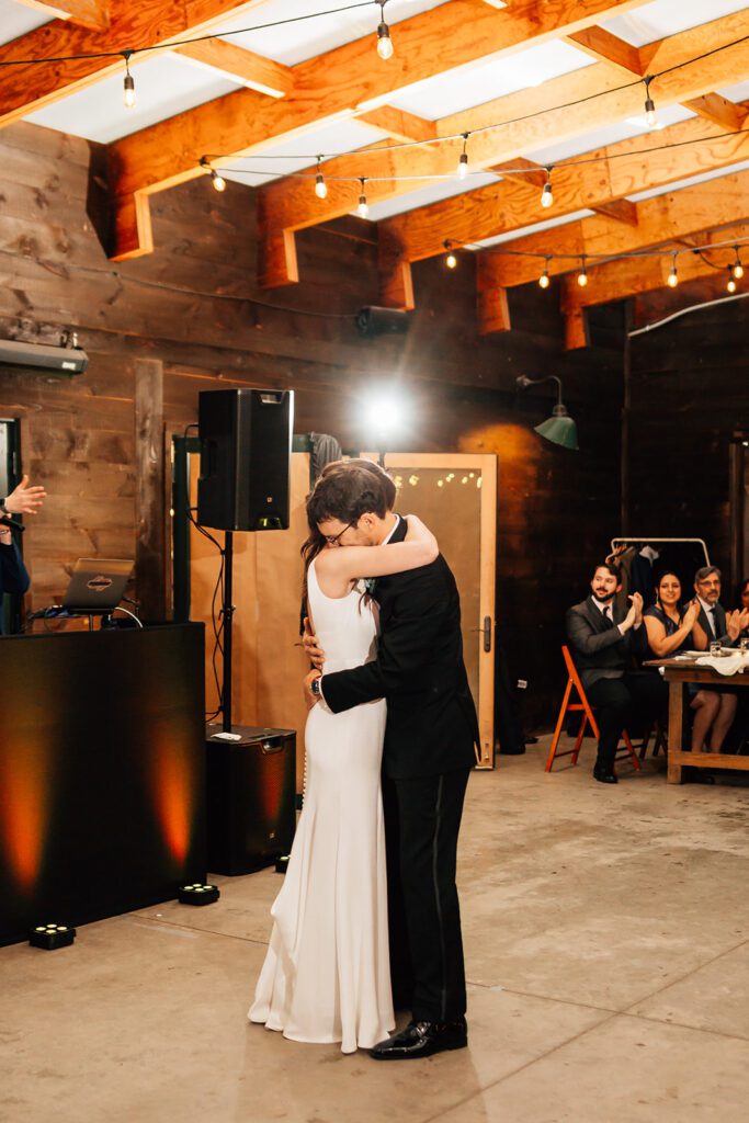 First dance for wedding at The Arnold House