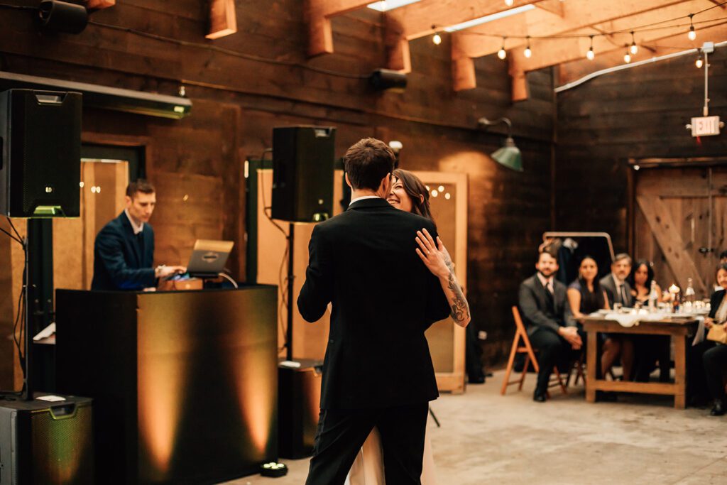 First dance for wedding at The Arnold House