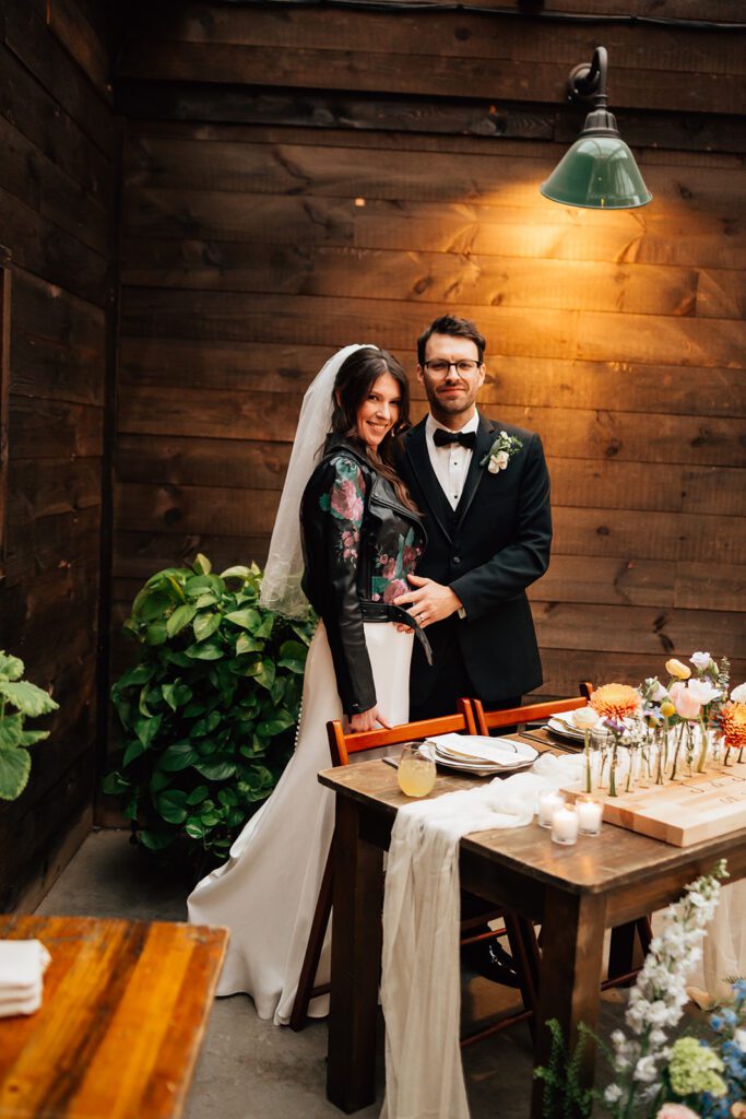 Reception at The Arnold House wedding