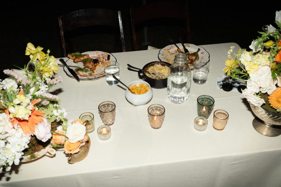 tented fall wedding reception at north branch inn