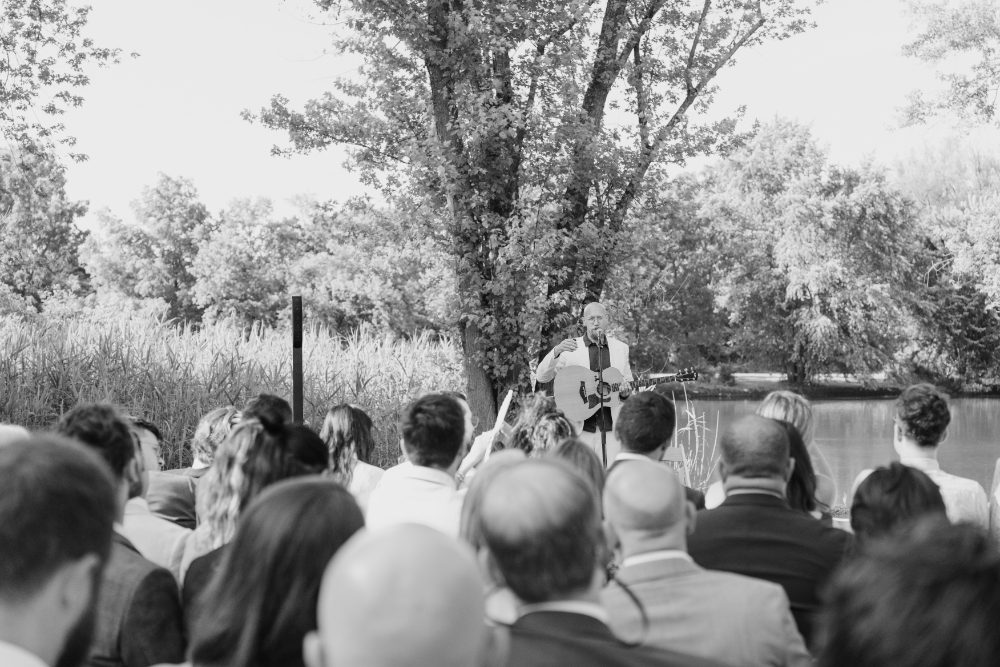 OUTDOOR WEDDING CEREMONY AT CITY WINERY HUDSON VALLEY