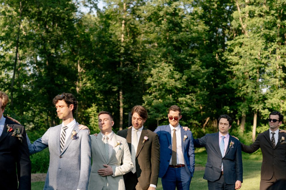 OUTDOOR WEDDING CEREMONY AT CITY WINERY HUDSON VALLEY