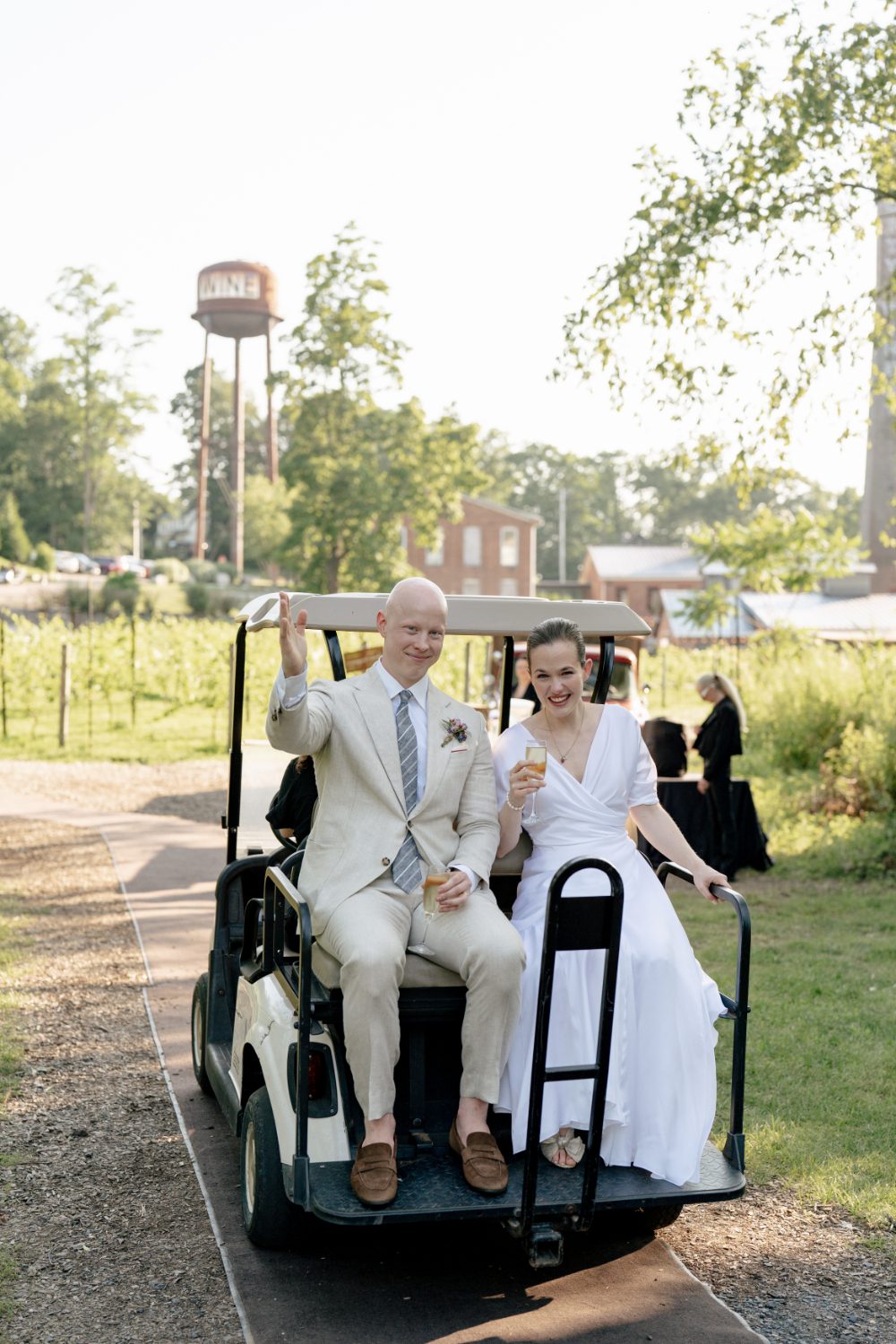 OUTDOOR WEDDING CEREMONY AT CITY WINERY HUDSON VALLEY
