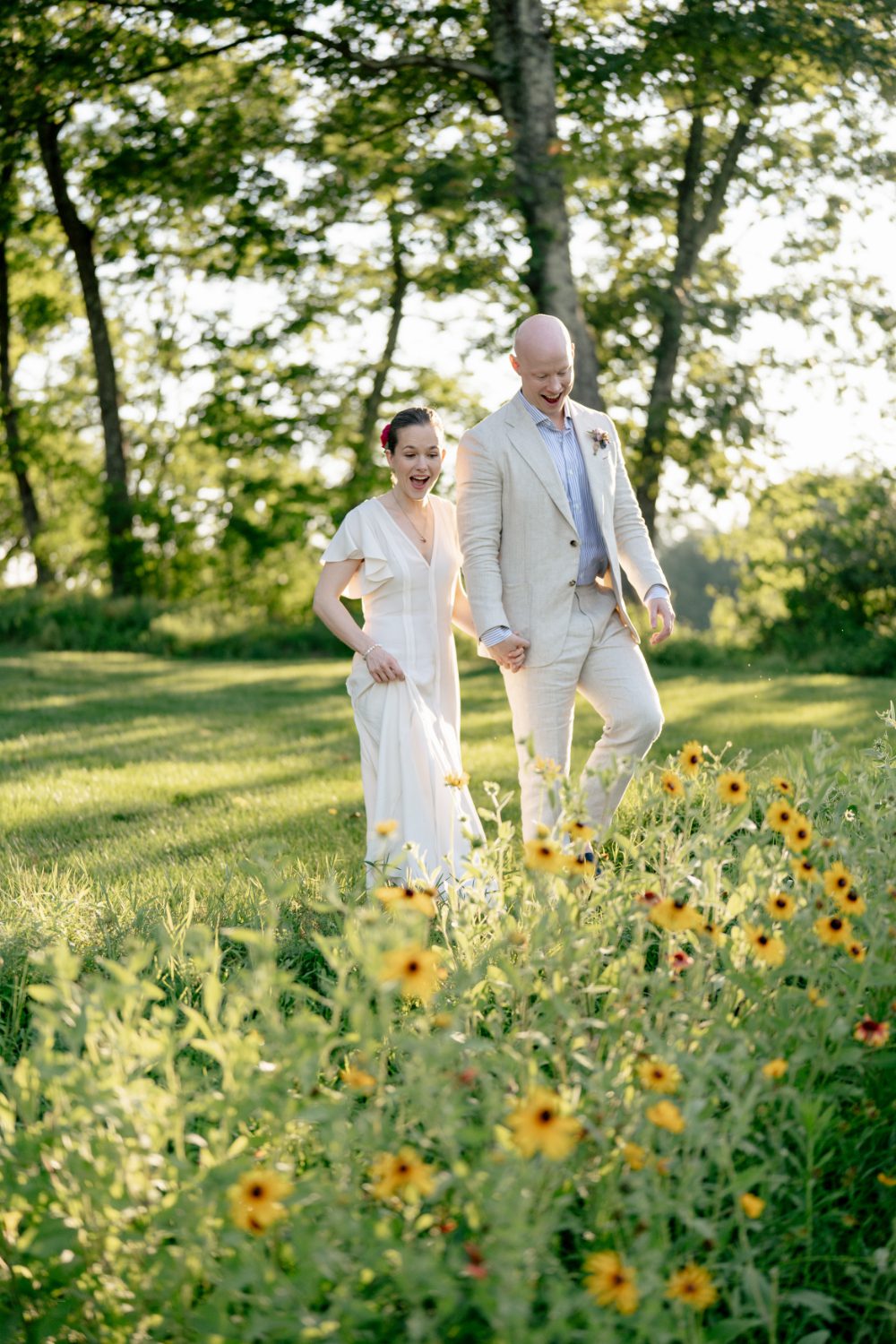 BRIDE AND GROOM PORTRAITS AT WINERY HUDSON VALLEY WEDDING