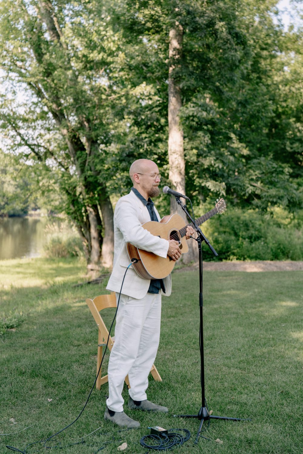 OUTDOOR WEDDING CEREMONY AT CITY WINERY HUDSON VALLEY