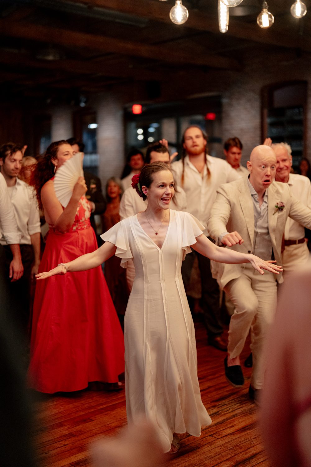 WEDDING RECEPTION PARTY AT WINERY HUDSON VALLEY WEDDING