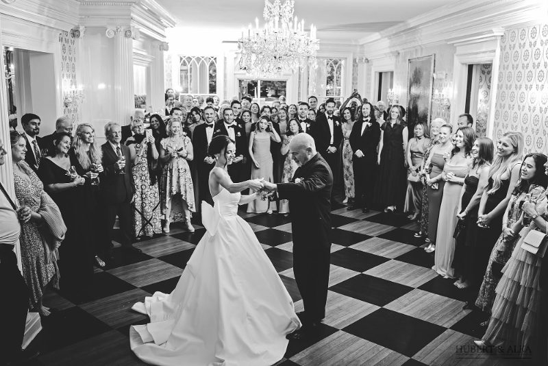 first dance checkered floor lounsbury house wedding